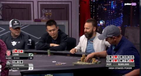 LO MÁS DESTACADO DE HIGH STAKES POKER, TEMPORADA 10, EPISODIO 17 – BEN LAMB ARRASA CON DANIEL NEGREANU