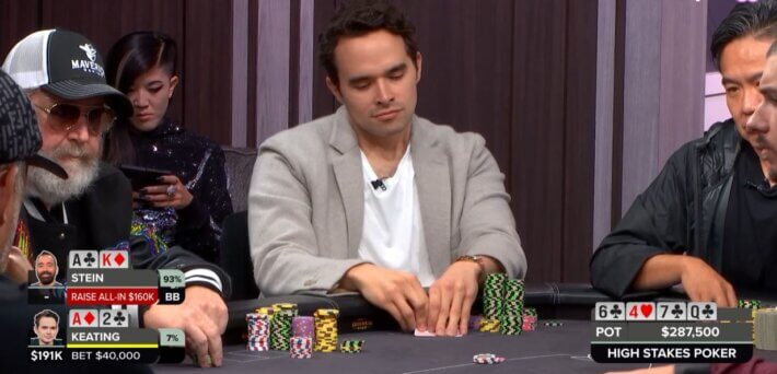 LO MÁS DESTACADOS DE HIGH STAKES POKER, TEMPORADA 10, EPISODIO 13 – ALAN KEATING SE LAS VE RUDAS EN SU DEBUT DE HIGH STAKES POKER