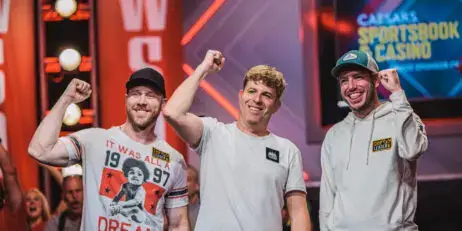 STEVEN JONES, DANIEL WEINMAN Y ADAM WALTON – ÚLTIMOS 3 FINALISTAS DEL MAIN EVENT DE LA WSOP 2023