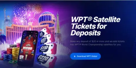 YA PUEDES ACCEDER A UNA NUEVA BONIFICACIÓN POR DEPÓSITO PARA LA WPT CHAMPIONSHIP EN WPT GLOBAL