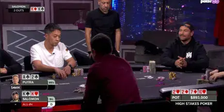 MANO DE POKER DE LA SEMANA – FERDINAND PUTRA DESTRUYE LA PAREJA DE REYES DE RICK SALOMON