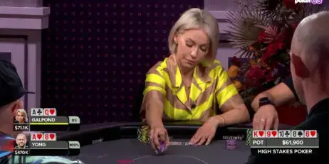 MANO DE POKER DE LA SEMANA – BUEN FAROL PERO MAL MOMENTO PARA FARAH GALFOND