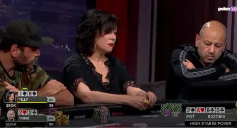 MANO DE POKER DE LA SEMANA – MAL FAROL DE JENNIFER TILLY EN HIGH STAKES POKER