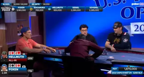 ALEX FOXEN TACHA UN CALL DE PHIL HELLMUTH COMO EL PEOR DE LA HISTORIA