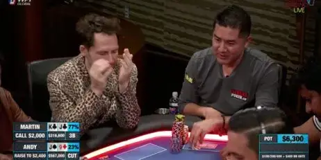 ANDY STACKS DICE QUE LA POLÍTICA EN EL POKER ES COMO UN VENENO