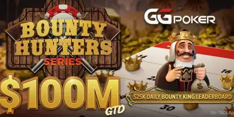 GGPOKER ANUNCIA EL REGRESO DE LA BOUNTY HUNTER SERIES – ¡HASTA $100.000.000 GARANTIZADOS!