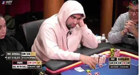 MANO DE POKER DE LA SEMANA – NIK AIRBALL DESTRUYE A PEPE CON UN FAROL ÉPICO