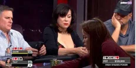 MANO DE POKER DE LA SEMANA – JENNIFER TILLY TRIUNFA EN HIGH STAKES POKER