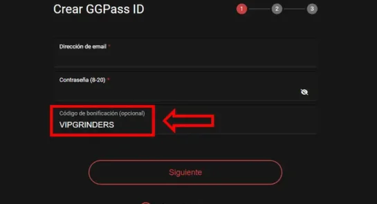 ggpoker registro codigo de bono