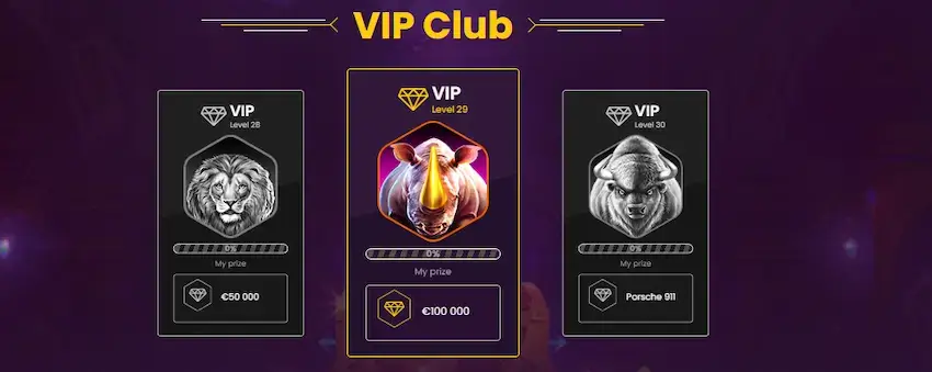 bizzo casino club VIP