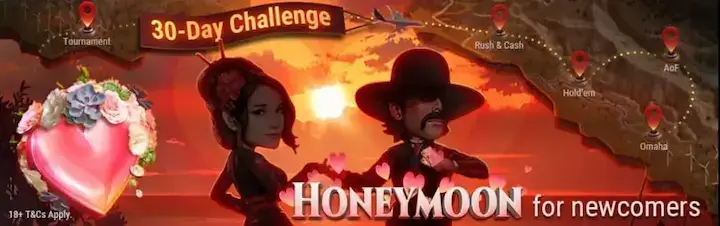 ggpoker bono honeymoon for newcomers