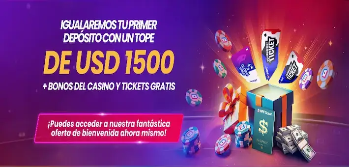 wpt global codigo de bono