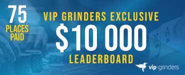 Leaderboard Exclusiva $10,000 VIP-Grinders